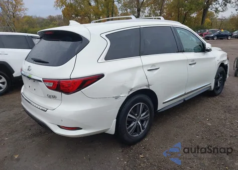 2017 Infiniti Qx60 from USA, damaged, VIN 5N1DL0MM3HC509639